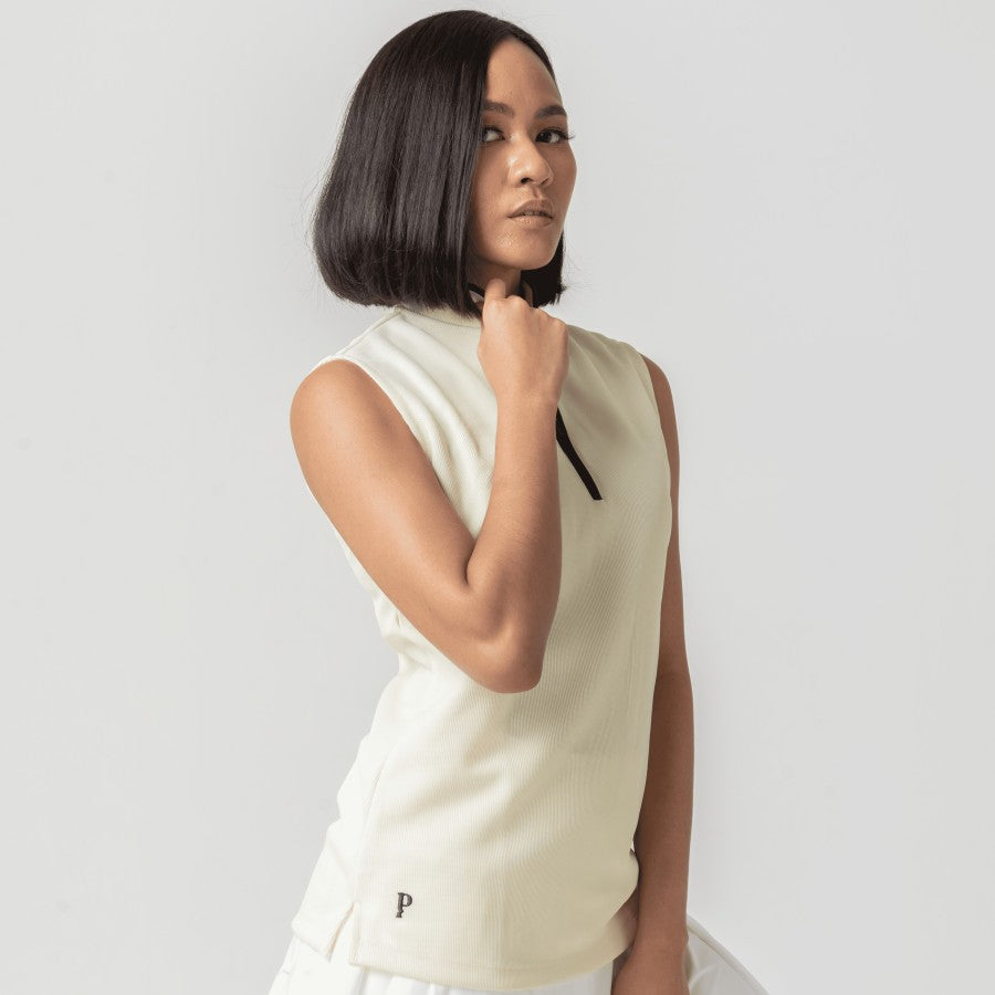 Palm Playwear Women Wimbledon Top Soft Cream