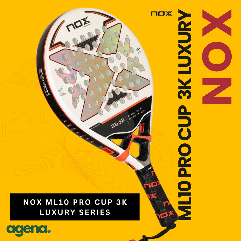 NOX ML10 Pro Cup 3K Luxury Series Padel Racket by Miquel Lamperti