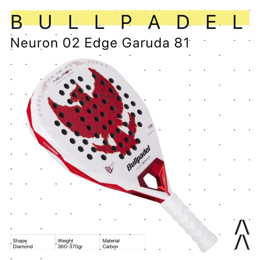 Bullpadel Neuron 02 Edge Garuda 81 Limited Edition - Raket Padel Tenis/ Padel Racket