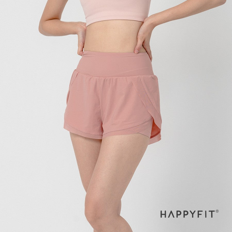 Happyfit Short Pant Windproof High Waist