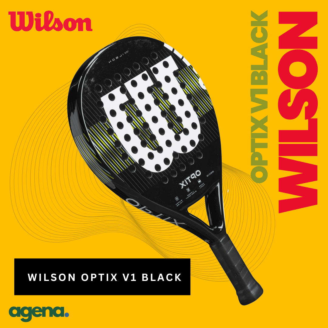 Wilson Optix V1 Padel Black 2025