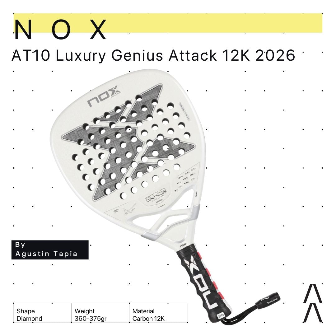 Nox AT10 Luxury Genius Attack 12K Alum Xtrem by Agustin Tapia 2026