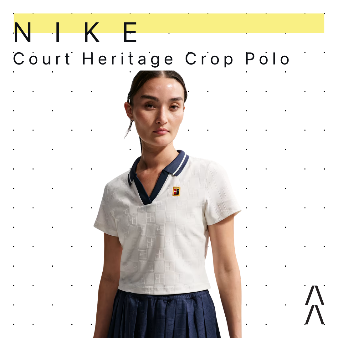 Nike Women's Court Heritage Crop Polo