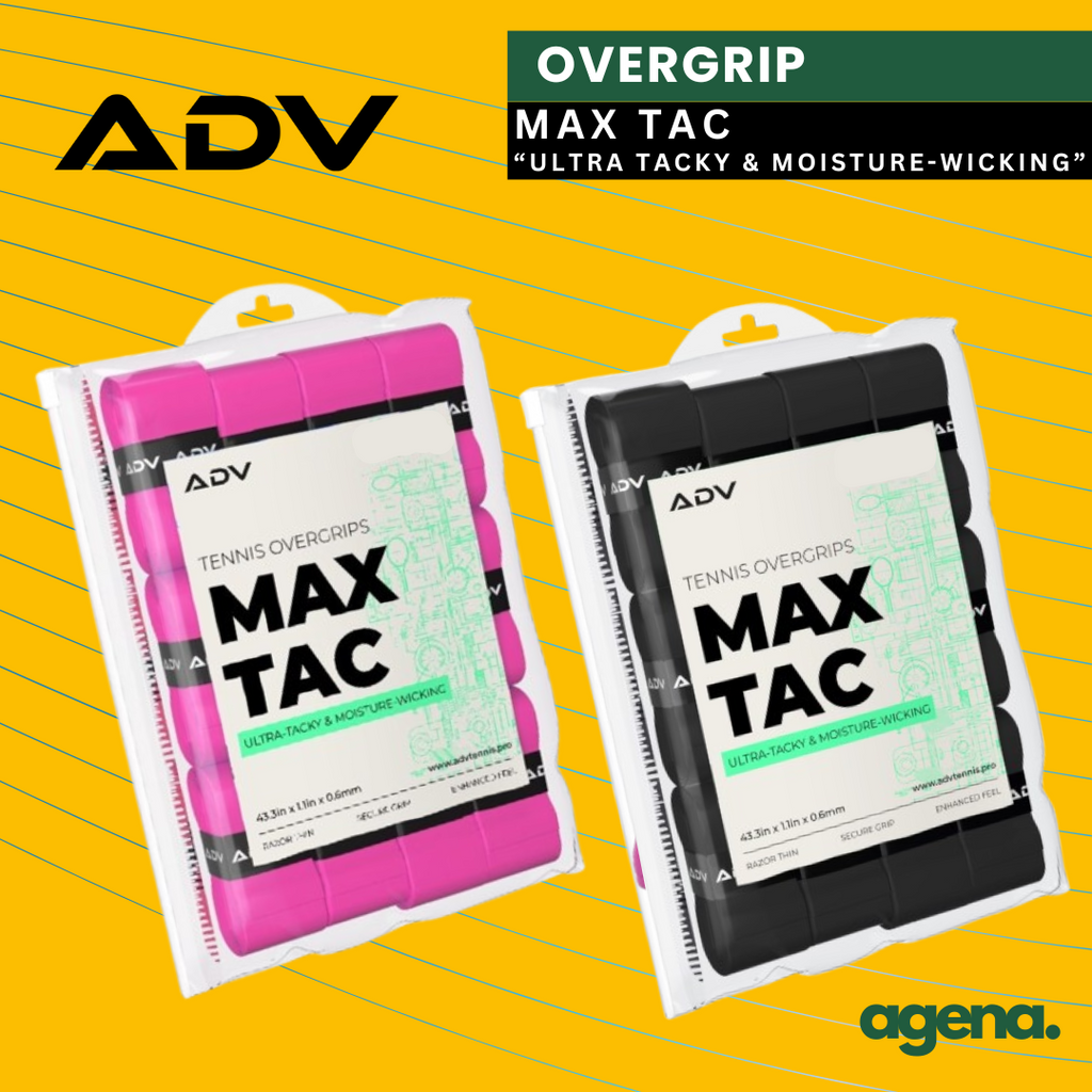 ADV Maxtac Tacky "Ultra Tacky & Moisture-Wicking" Tennis Overgrip