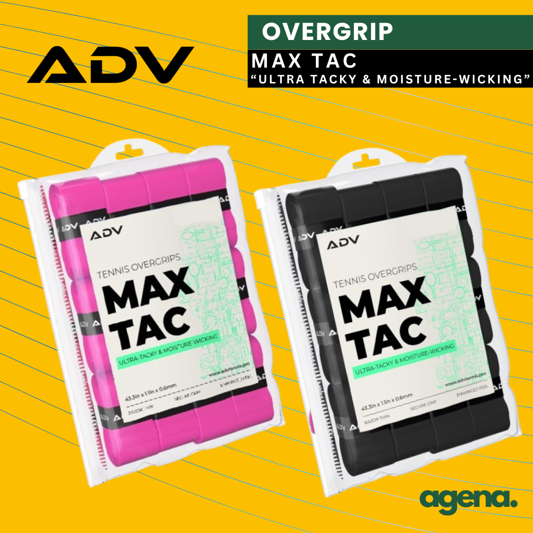 ADV Maxtac Tacky "Ultra Tacky & Moisture-Wicking" Tennis Overgrip