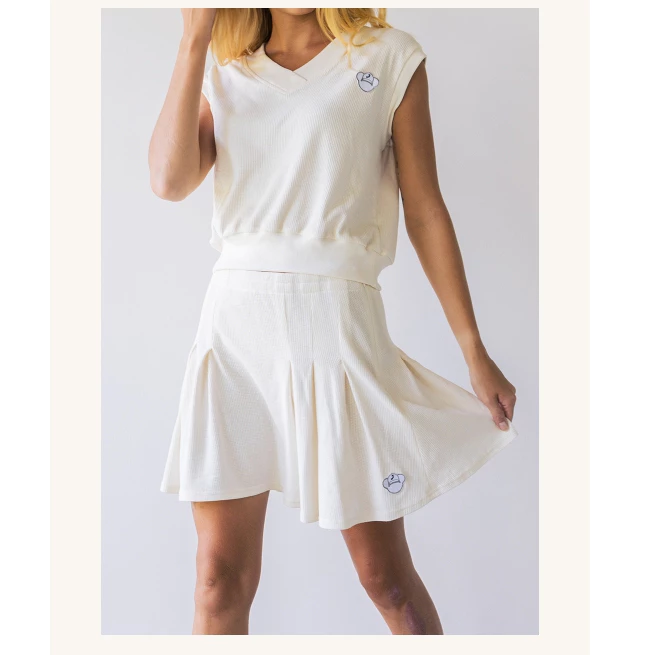 Jungclub X Aaron Pleated Skirt