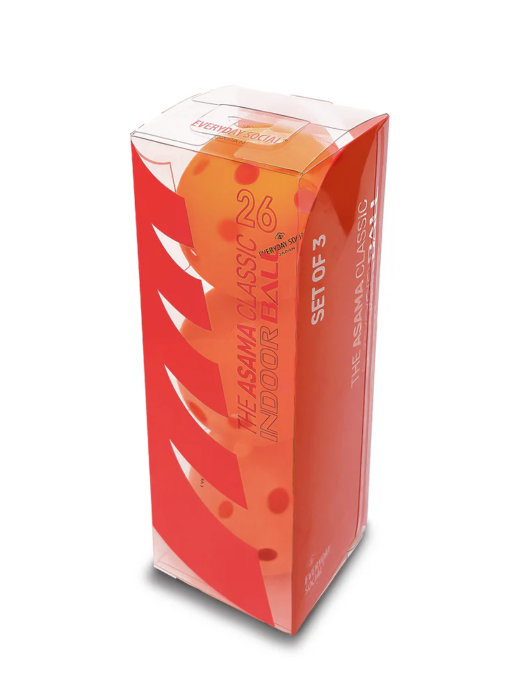 Everyday Social The Asama Classic Orange (Indoor) Pickleball Balls