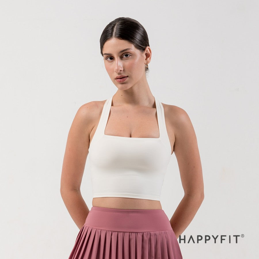Happyfit Criss Cross Longline Sports Bra