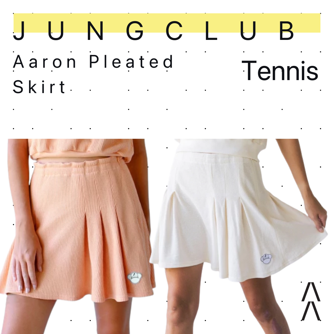 Jungclub X Aaron Pleated Skirt