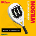 Wilson Optix V1 Padel White 2025
